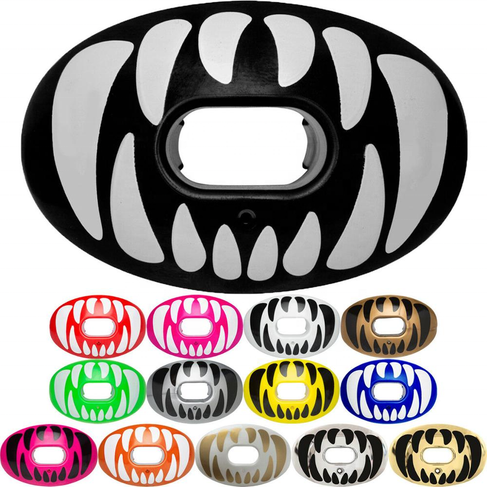 Custom Color American Football Mouth Guard Rugby Match Lip Guard Sports Mouthguard Wholesale