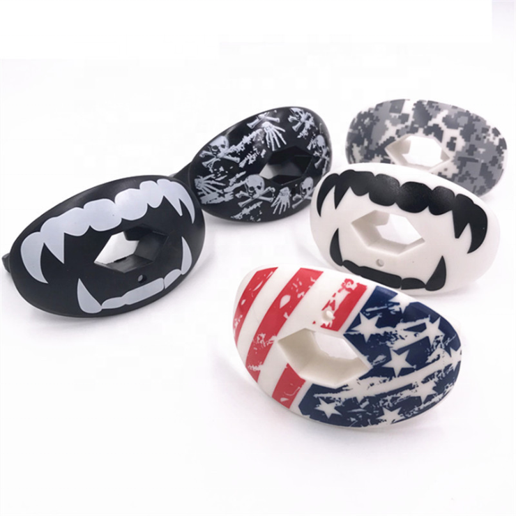 Custom Color American Football Mouth Guard Rugby Match Lip Guard Sports Mouthguard Wholesale