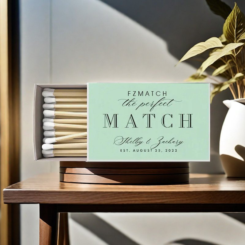Festival Candle Long Matches Factory Direct Wholesale Price Production Gift Long Matches Handmade Matches