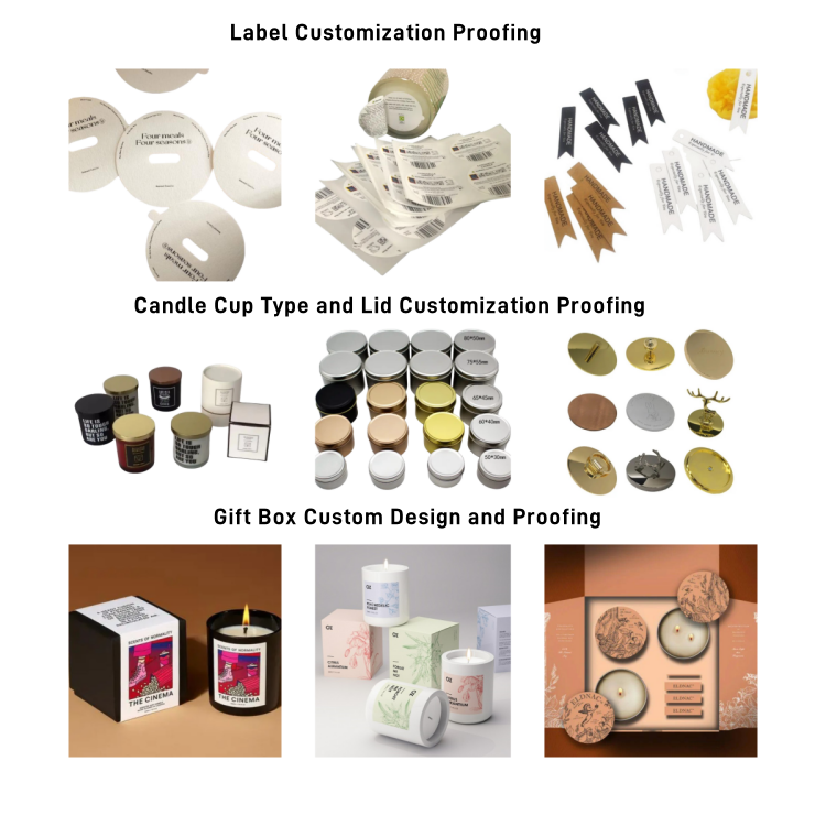 Hot Sales Wholesale Luxury Gift Metal Aroma Tins Jar Candle Natural Soy Wax Scented Candles with lid