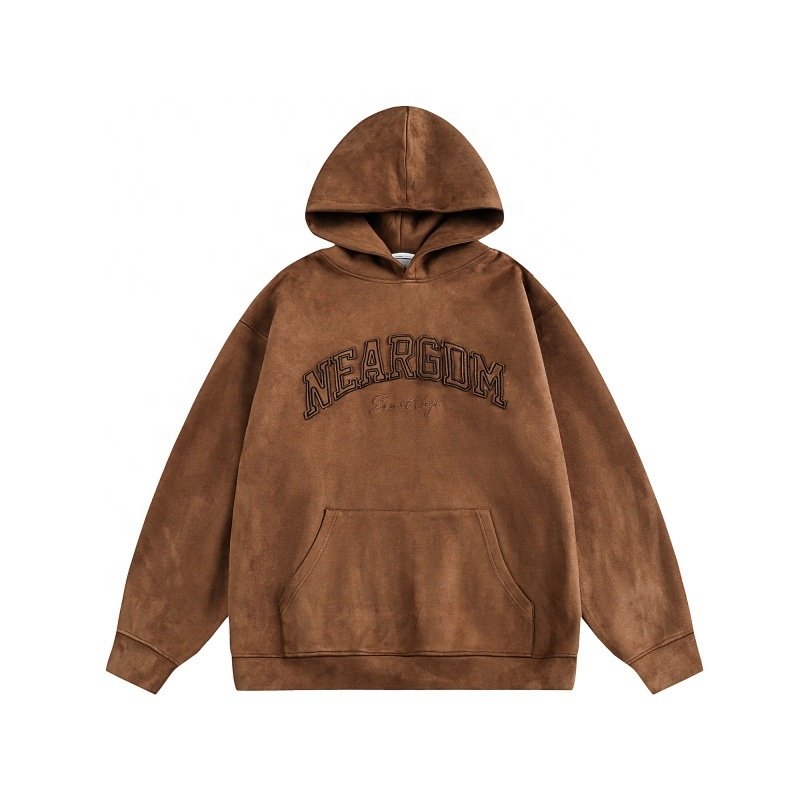 Spring American trendy brand street hooded sweater men's long-sleeved couple loose pullover country dynasty all-match casual