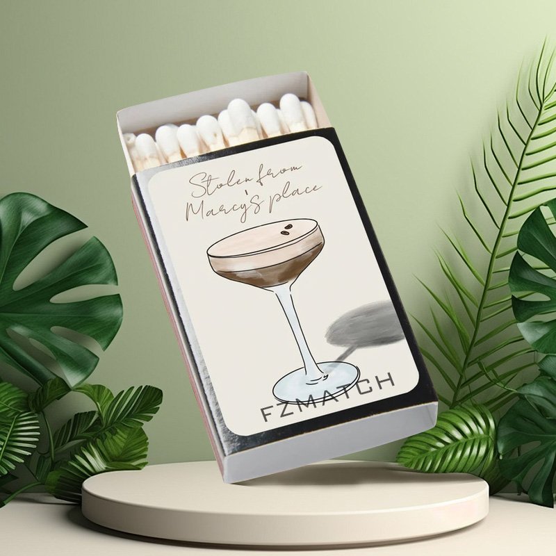 Old fashioned matchsticks lengthened bulk colored matches Handmade aromatherapy matches