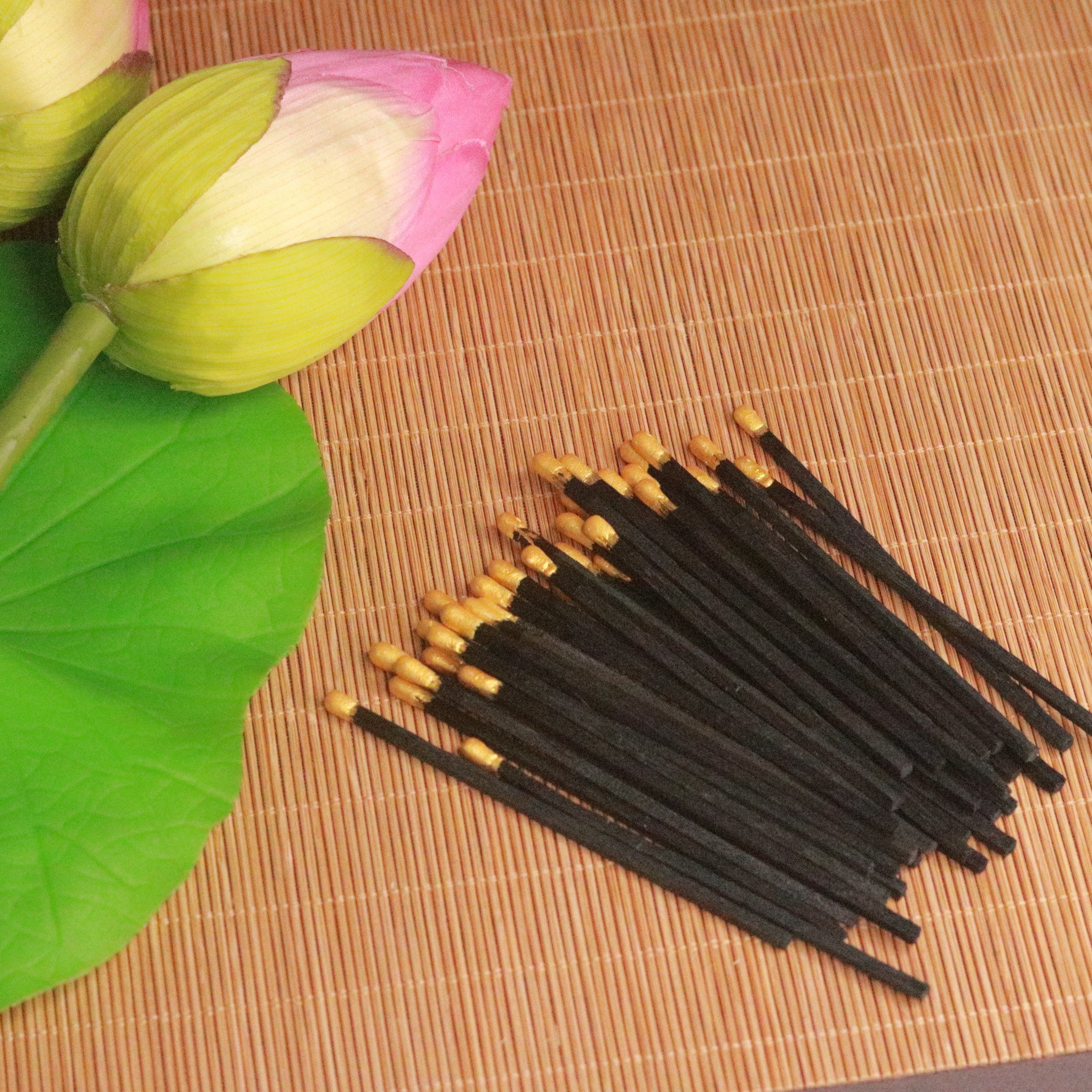 Black stick golden tip matches extra long black wooden luxury golden bulk 4 inches matches Factory wholesale bulk matches