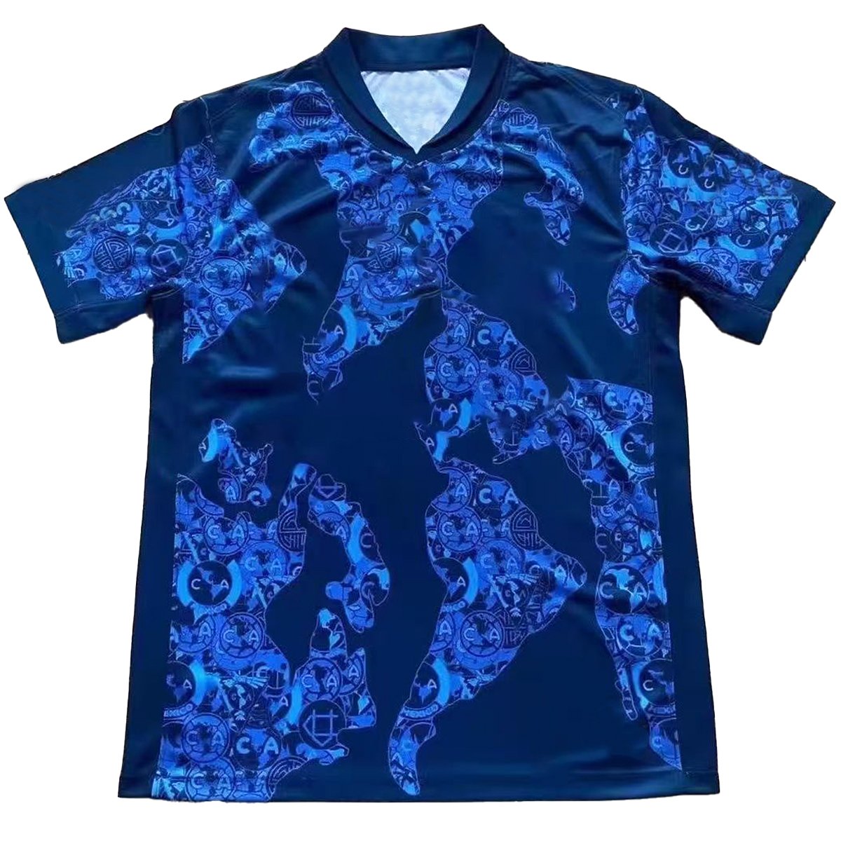 24-25 Away Soccer Jersey Blue Football Kit Sports Tee Match Football Uniform Men Top Quality