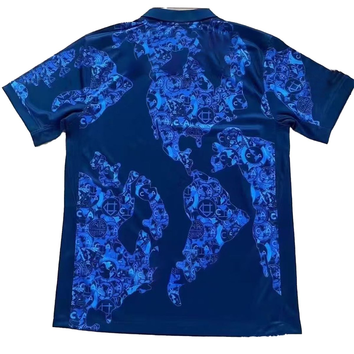 24-25 Away Soccer Jersey Blue Football Kit Sports Tee Match Football Uniform Men Top Quality