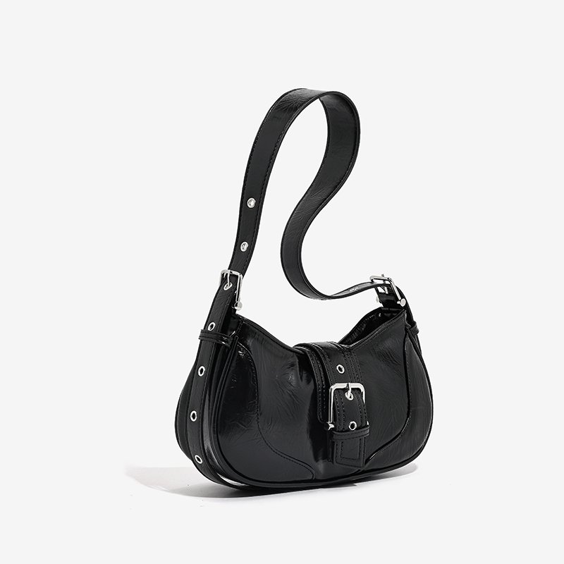Fashion handbag Summer candy color shoulder bags female big buckle underarm bags women handbags