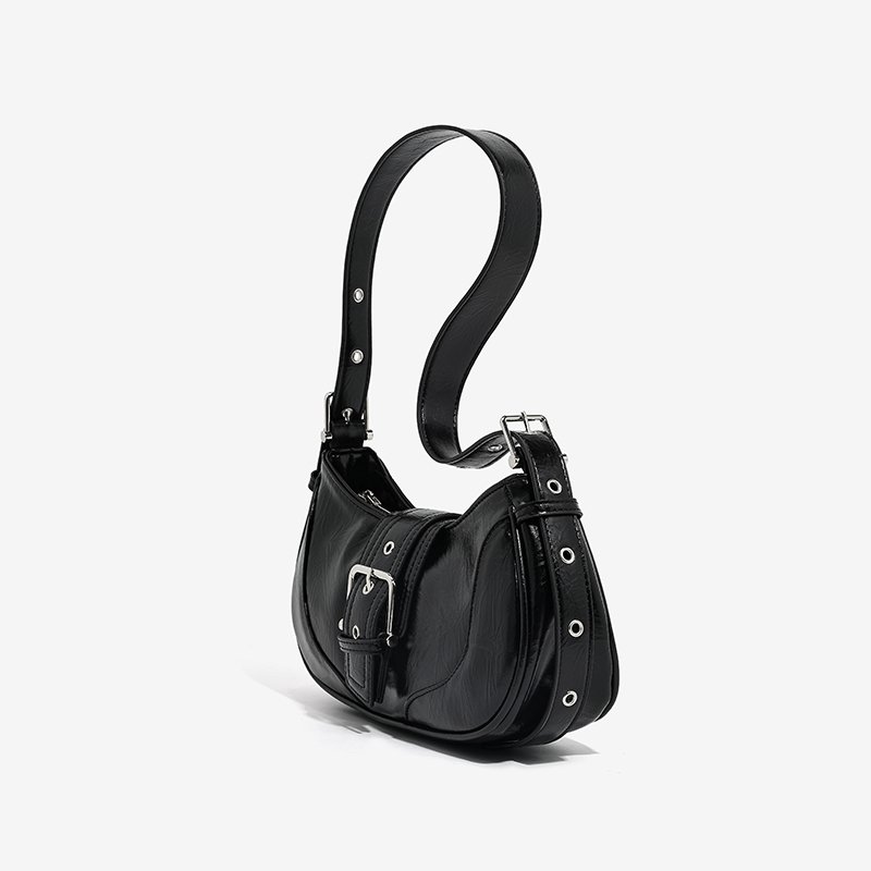 Fashion handbag Summer candy color shoulder bags female big buckle underarm bags women handbags
