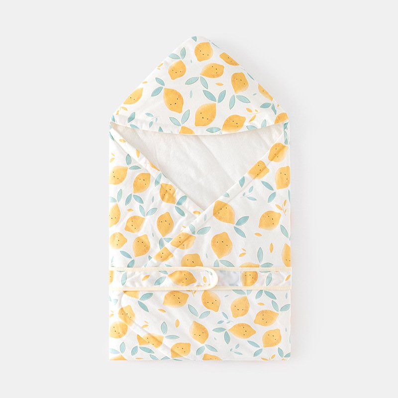 Hot Selling Super Soft Cotton Newborn Sleeping Bag Cartoon Printed Baby Swaddle Blanket Convenient Bedding Wrap Bag