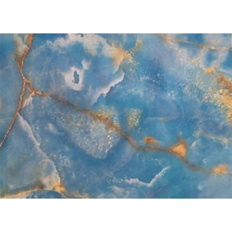 Blue Aurora Marble Slabs Book matched Beige Marble for Interior Wall Cladding
