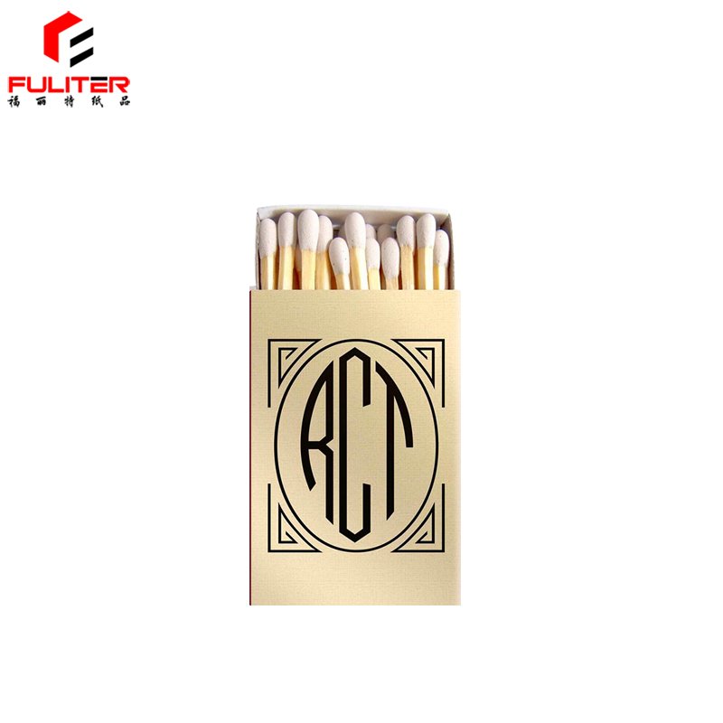 Mini candle Match Stick Box Custom Plain White Match Box with Matches