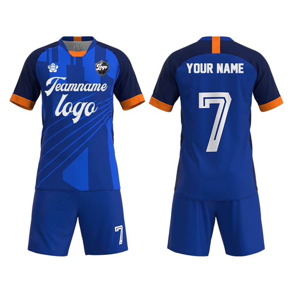 Men Women Kid Football Jerseys Set Match Training Fitness Customize Printed Logo Name Number New Season Soccer Uniforms Suit