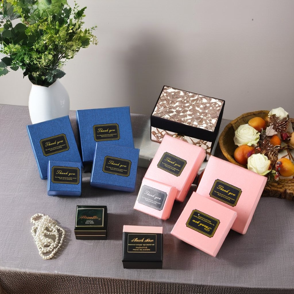 Custom Luxury marble matching exquisite jewelry set packaging box for ring necklace earing bracelet packaging wholesale price