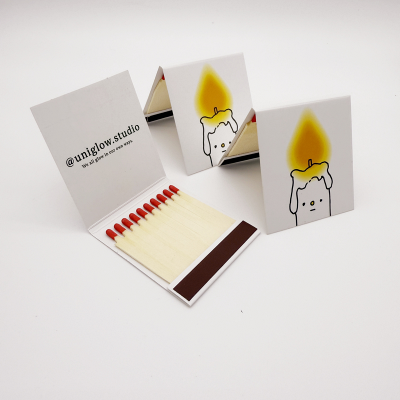 customize advertising wholesale price matchbook personalized decorative household bulk holdercardboard book matches