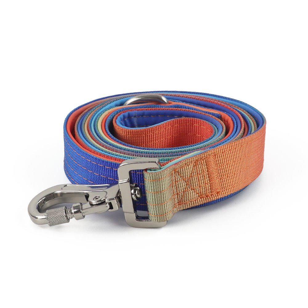 New Design Personalized Tactical Dog Collar And Leash Set Luxury Multi Color Adjustable Soft Padded With Heavy Duty Dog Harness