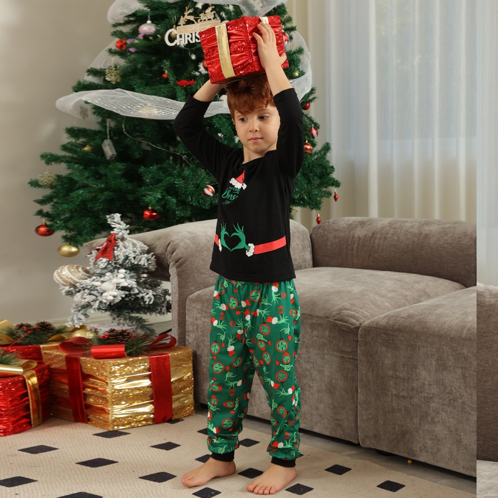 Family Matching Christmas Pajamas Sleepwear Moose Xmas Pjs For Couples And Kids Baby Home wear Set