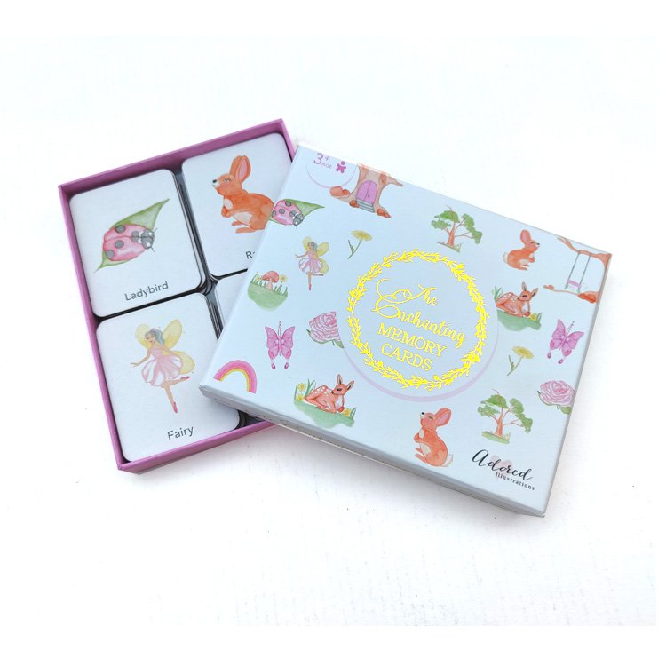 Early Education Custom Game Graphic Memory Matching Cognitive Cards