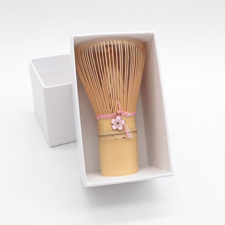 Newell Wholesale Flowers High Quality Custom Colorful Rope Mix Bamboo Whisk Gift Box Green Powder New Design With Jar For Matcha