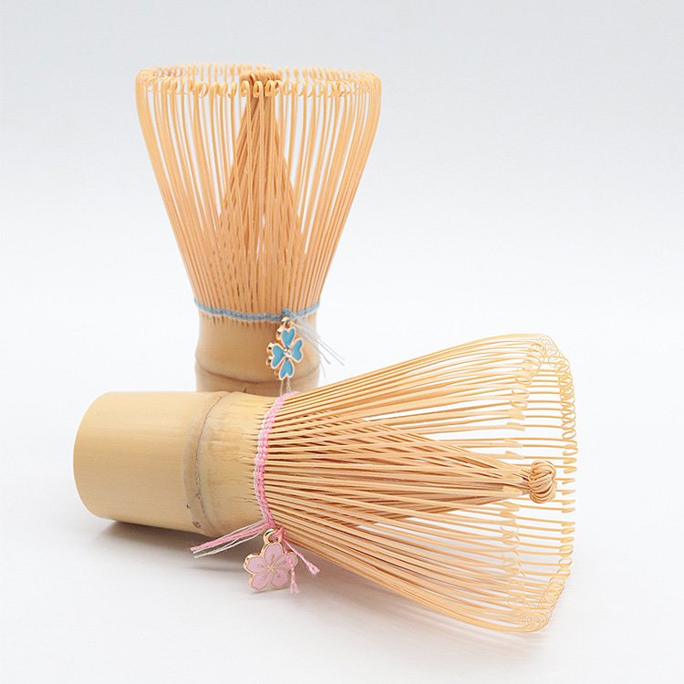 Newell Wholesale Flowers High Quality Custom Colorful Rope Mix Bamboo Whisk Gift Box Green Powder New Design With Jar For Matcha