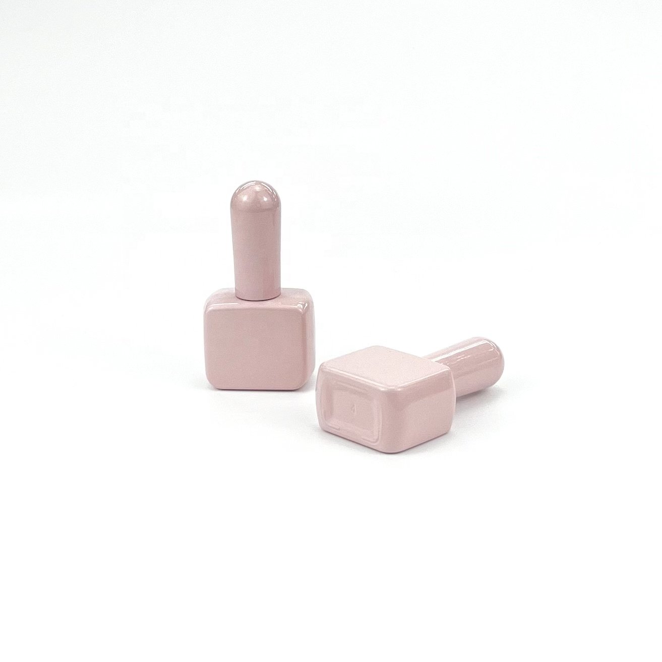 OEM13ml small capacity cute nail polish empty glass bottles factory wholesale custom color and logo matching LIDS and brushes