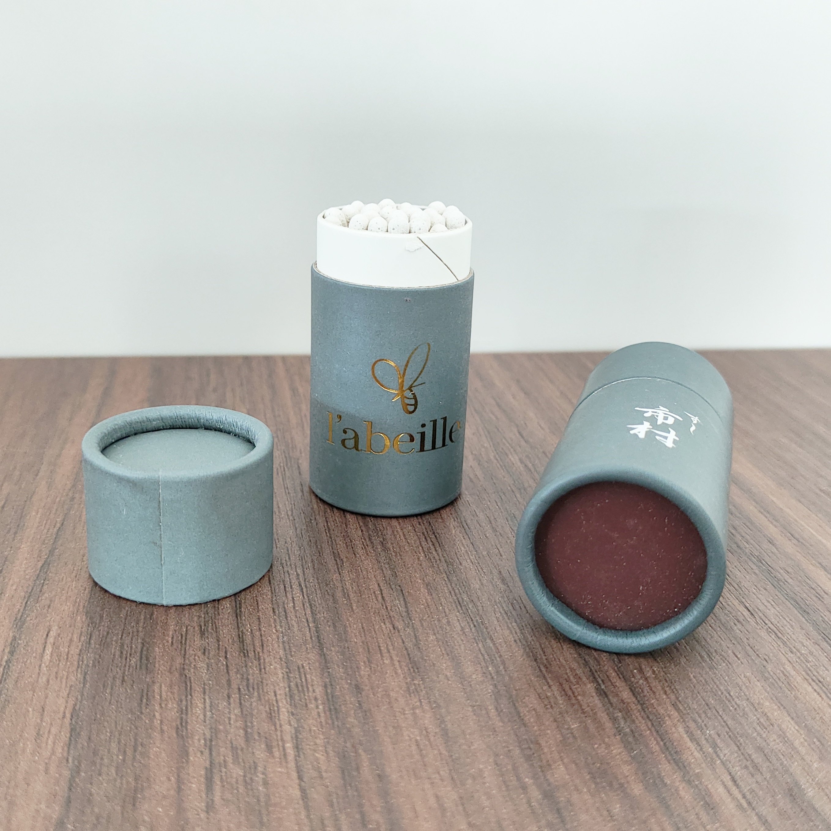 Luxury Matches In Cylinder Tube With Logo High Quality Colored Matches Personalized Safety Matches