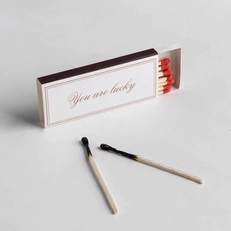 Recycled Customized Paper Fragrances Incense Scented Sticks Matches Packaging Gift Folded Boxes Packaging