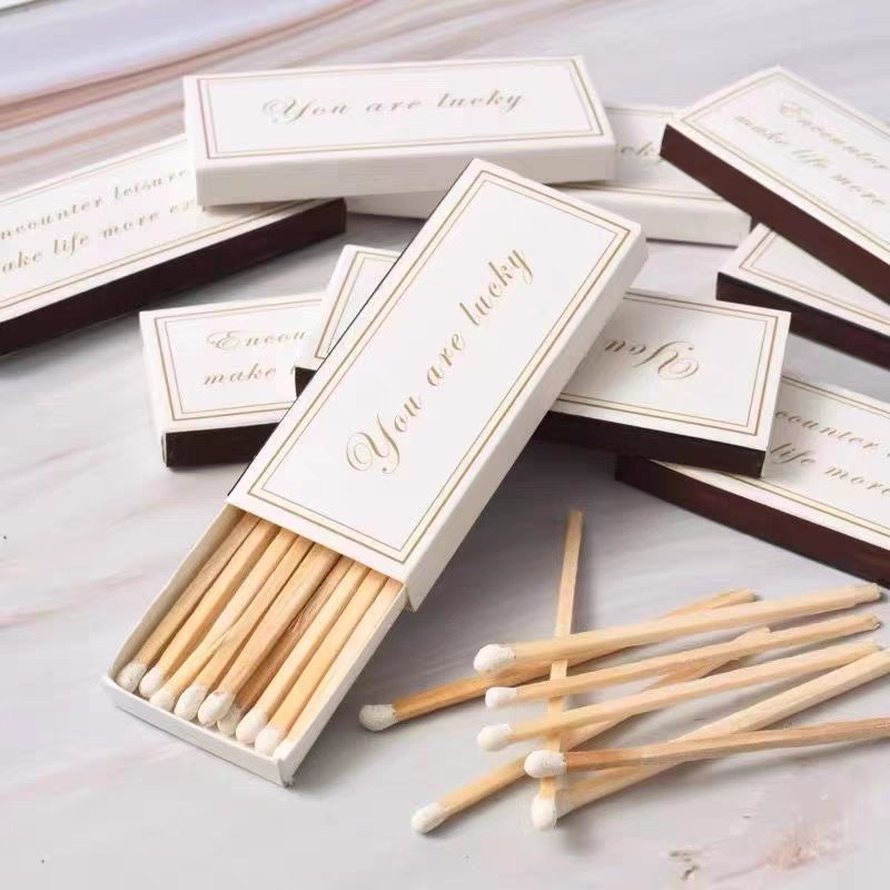 Recycled Customized Paper Fragrances Incense Scented Sticks Matches Packaging Gift Folded Boxes Packaging