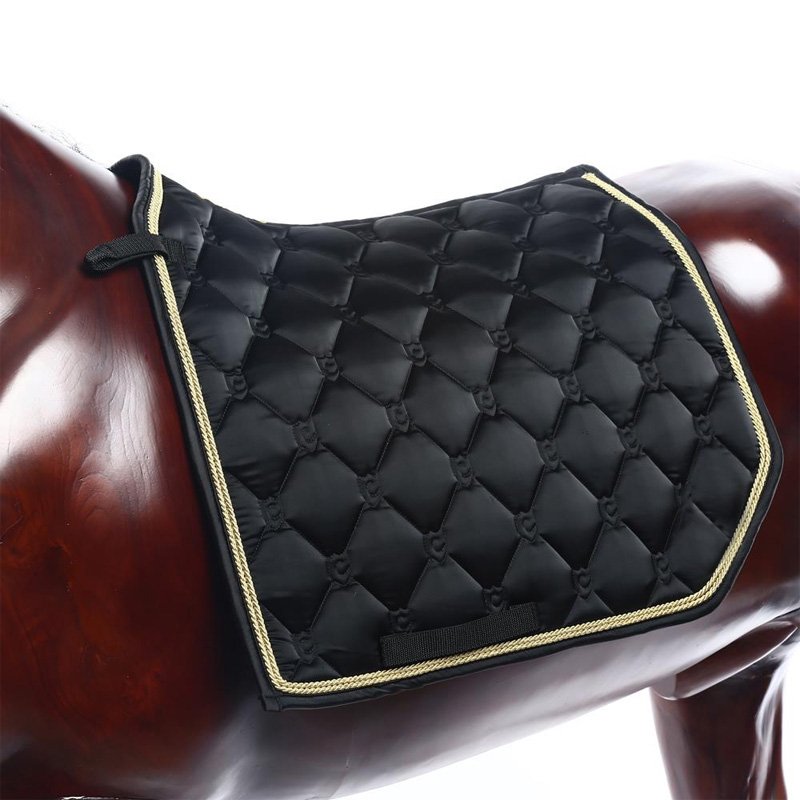 Wholesale Equestrian Equipment Custom Equine Blanket High Quality Horse Matching Comfort Breathable Saddle Pads Dressage pad