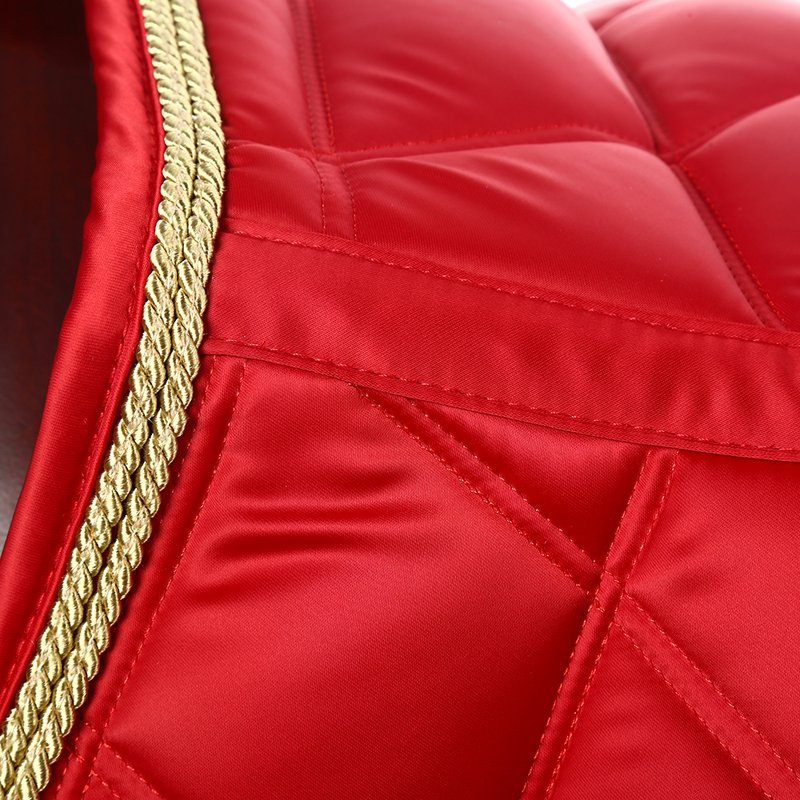 Wholesale Equestrian Equipment Custom Equine Blanket High Quality Horse Matching Comfort Breathable Saddle Pads Dressage pad
