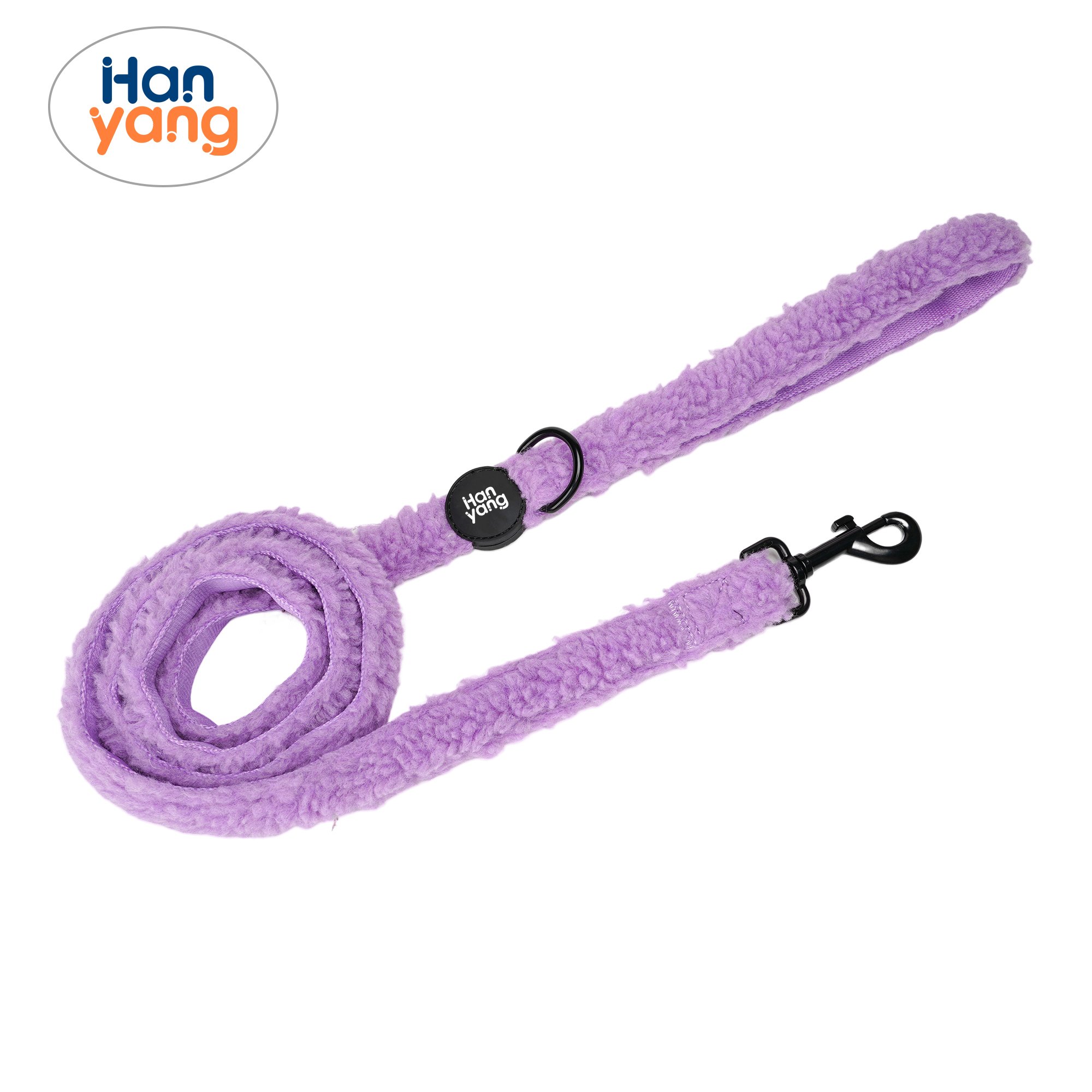 2023 Instagram Hottest Pet Supplier Luxury dog harness Adjustable Sherpa Pet collar and leash set with Metal Buckle