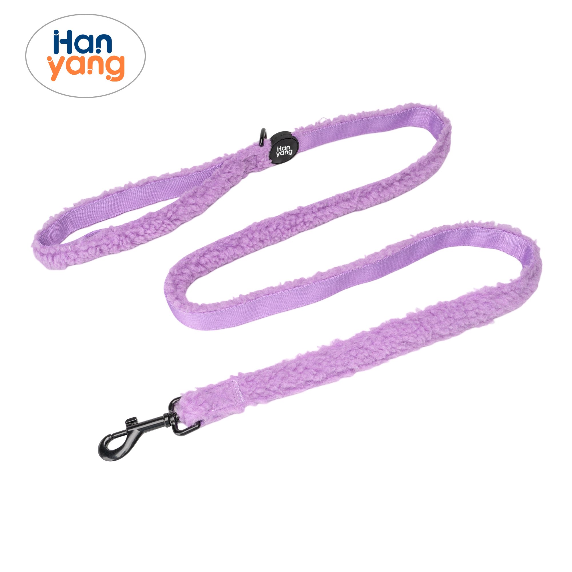 2023 Instagram Hottest Pet Supplier Luxury dog harness Adjustable Sherpa Pet collar and leash set with Metal Buckle