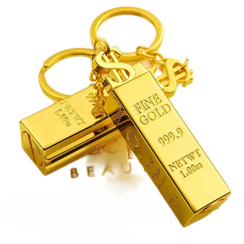 wholesale lighter bulk bottle opener gold bar dragon keychain lighter matches emergency keychain flint fire starter