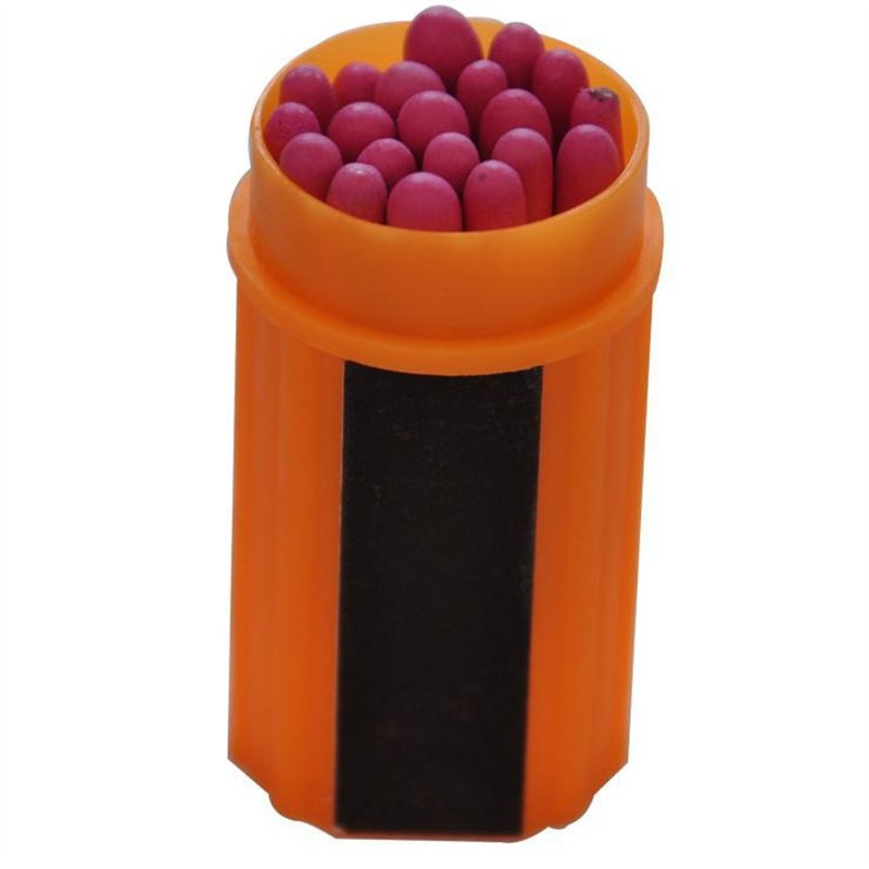 Outdoor match windproof match outdoor emergency survival match box 20 pcs in one box