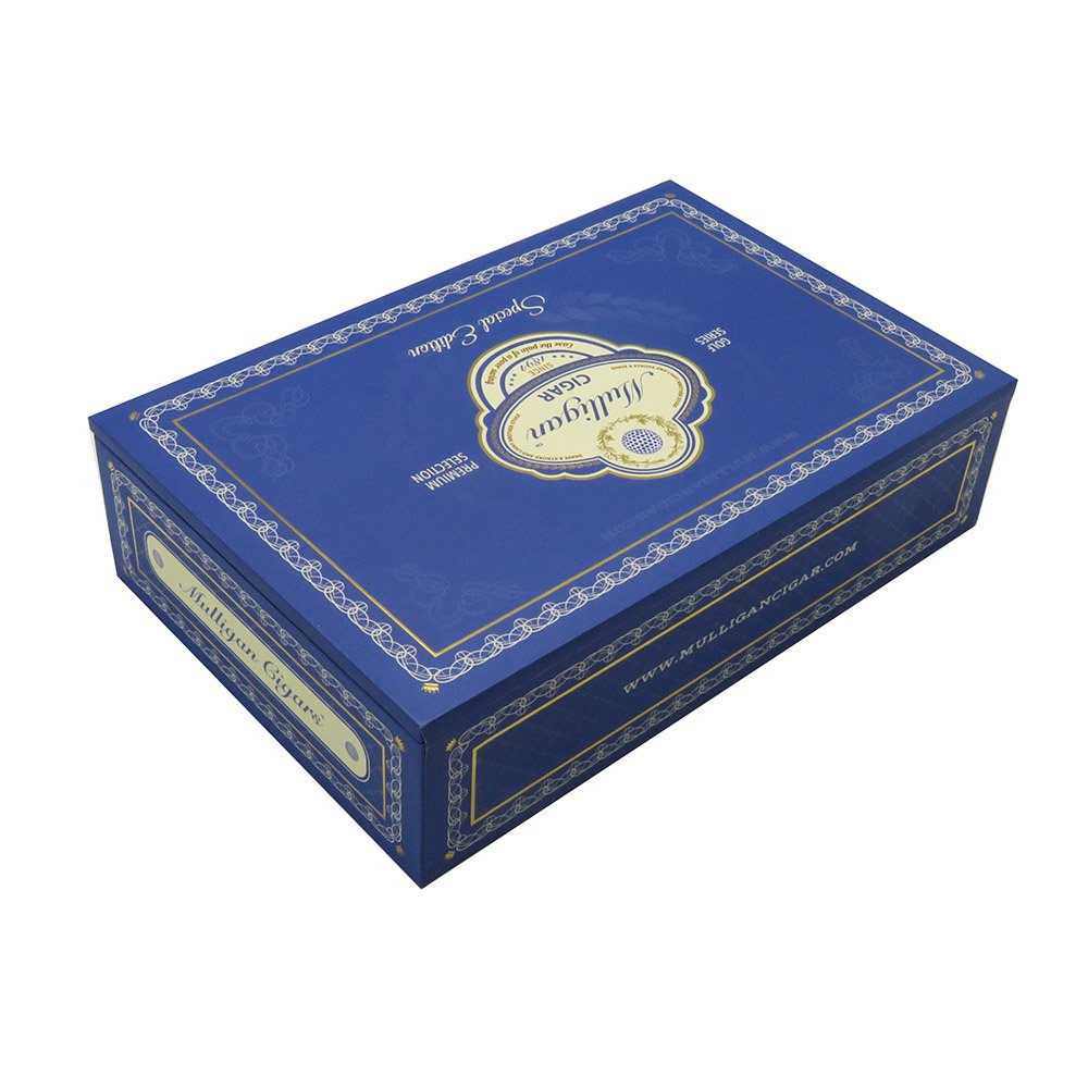 Custom Cigar Matches Boxes Luxury Black rigid presentation Packaging Box