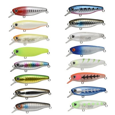 Japanese Classic Micro Minnow Blank Embryo 2.4g 4.5cm Lure Bait Minnow Plastic Fish Bait Diy Color Matching