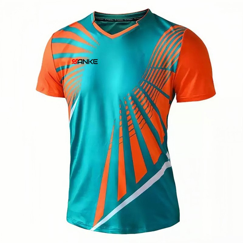 club Custom Tennis T-Shirt Boys Badminton Football T-Shirt Match jersey wholesale sport t-shirt