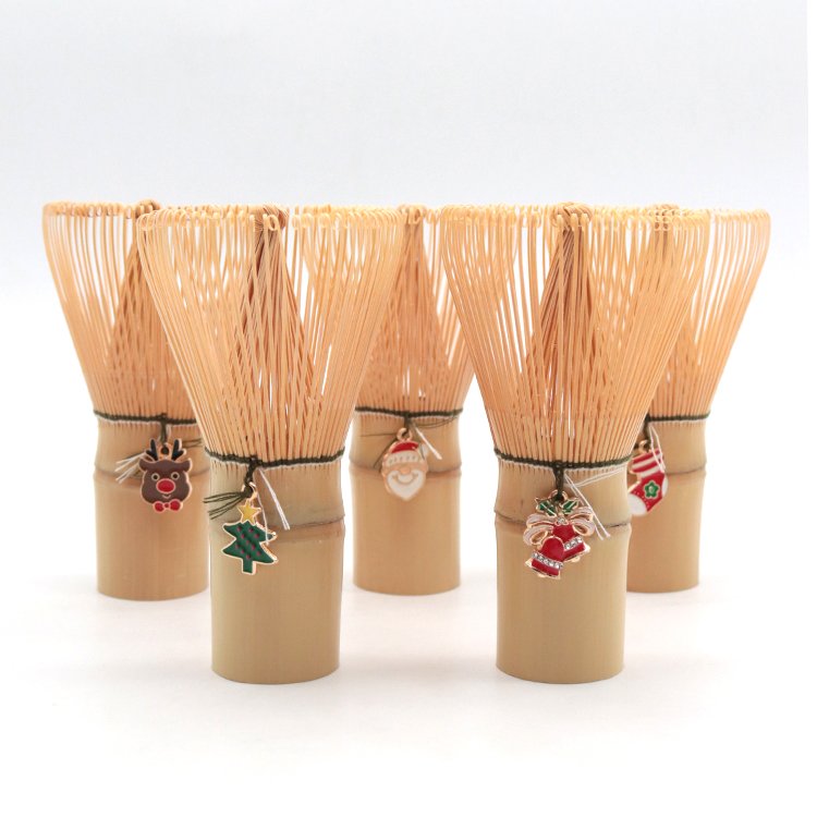 ESTICK Wholesale Japanese Matcha Accessories Chasen Private Label Handmade Green Tea Matcha Whisk Bamboo With Custom Box