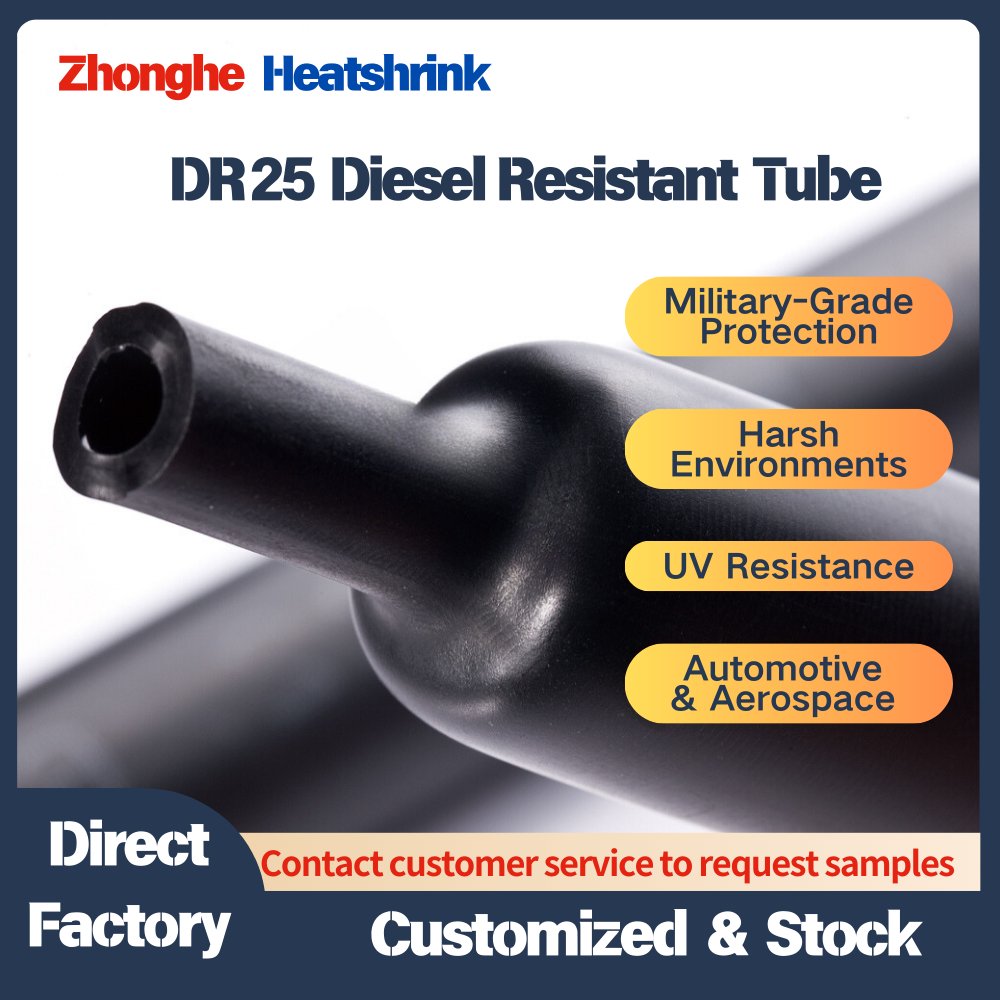 In stock ZH-DR25 1/2 12.7mm Superior Heat Shrink Tubing: Matches DR25 Quality, Bulk Pricing Custom and Tailored for Your Needs