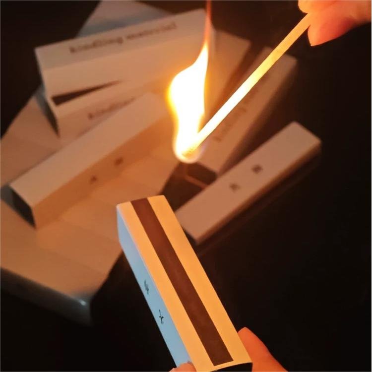 Colored tip with strong wooden stick matches Scented candle safety matches for hotel household use boxed matches
