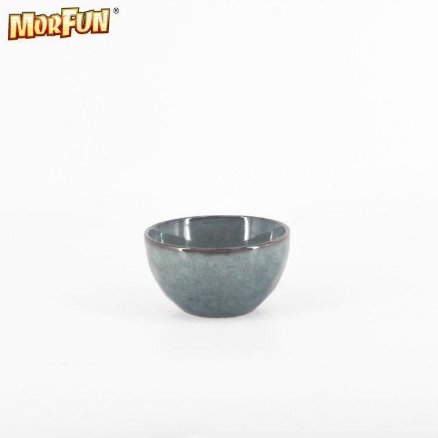 Best selling daily use loose item dinnerware irregular shape mix and match reactive glaze stoneware dinner set range