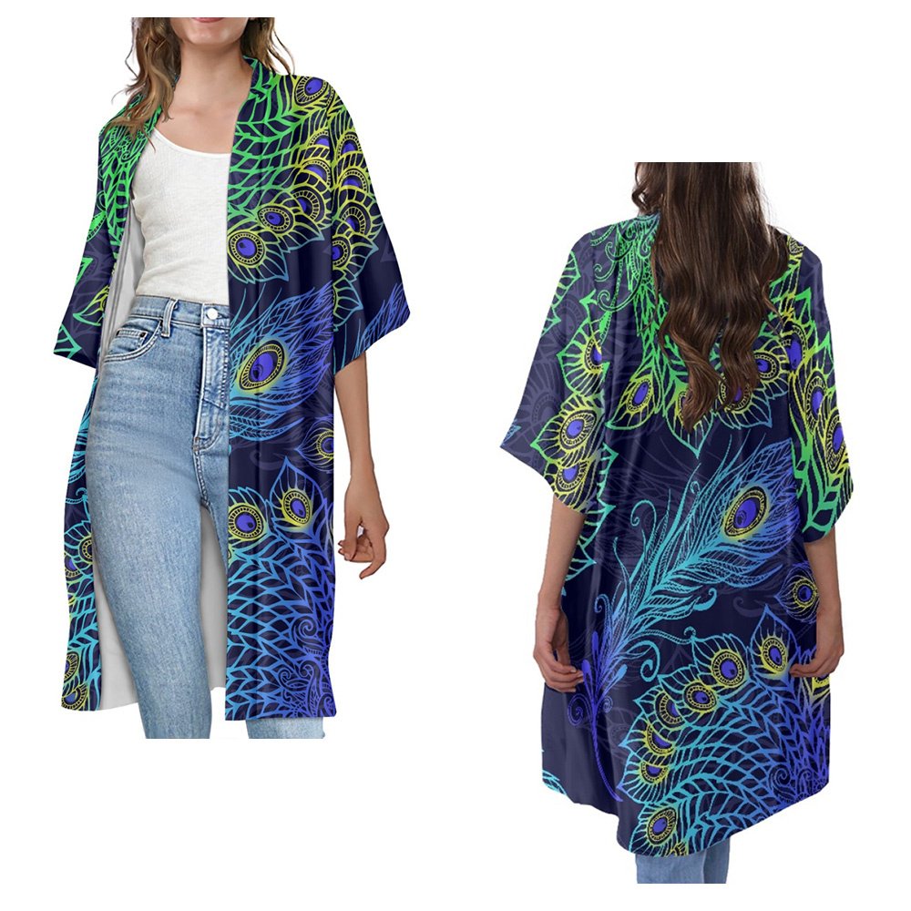 Casual Loose Beach Cardigan Jacket Women Custom Short Sleeve Club Night Long Cardigan Women Matching Sets Clothing New Designs