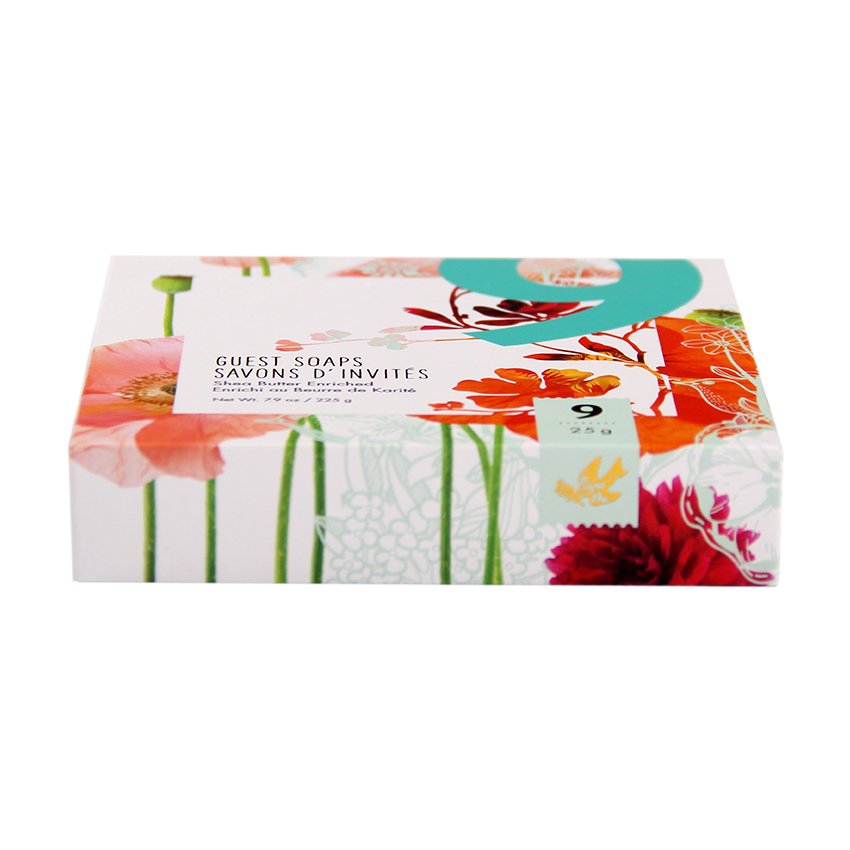 Printing paper sleeve matches fashion soap paper packaging box