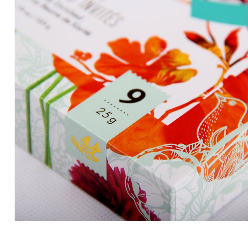 Printing paper sleeve matches fashion soap paper packaging box