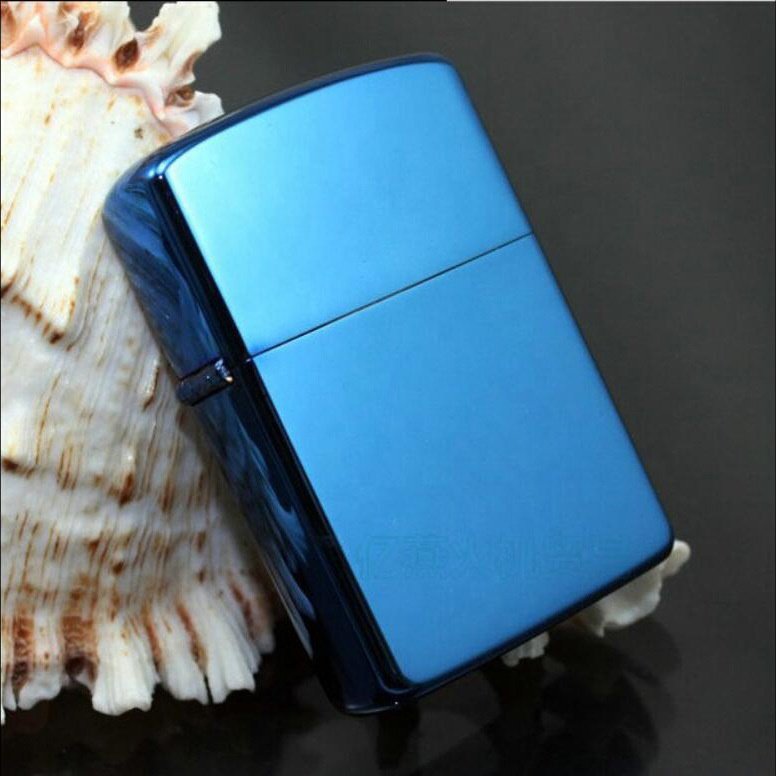 Wholesale Custom Silking Smoking Metal Flint Match Petrol Oil Windproof Refillable Lighters
