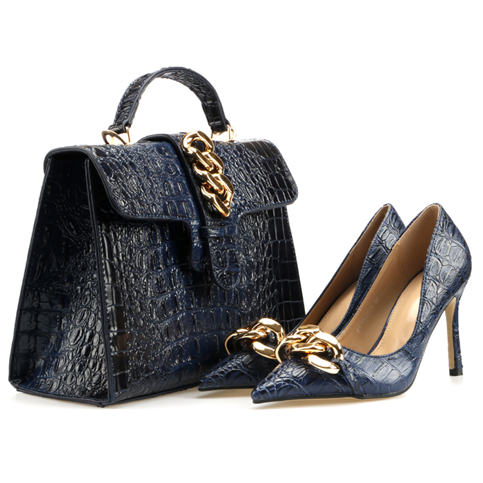 Top Quality Matching Shoes And Bags Set Beautiful Italian Shoes Women Handbag To Match Party Shoes