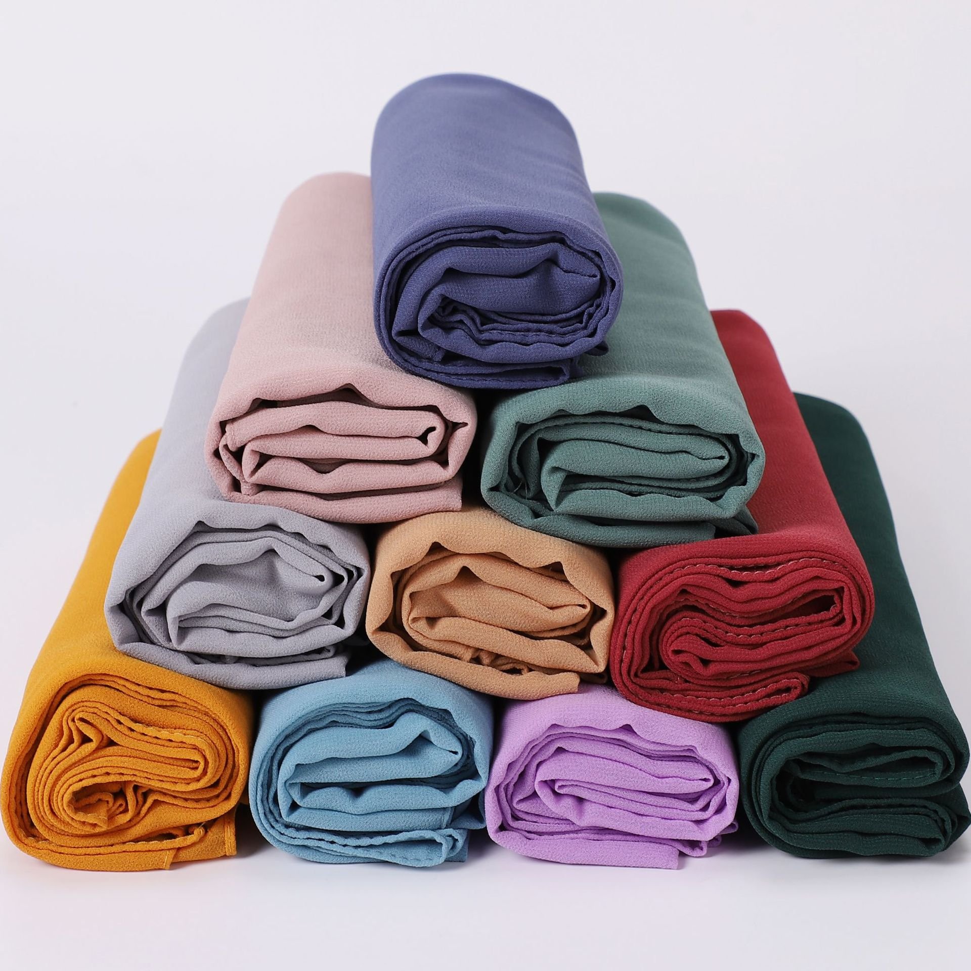 Ready In Stock Premium Matching Set Bamboo Woven Modal Hijab Matching Cotton Jersey Underscarf For Muslim Women Hijab Set