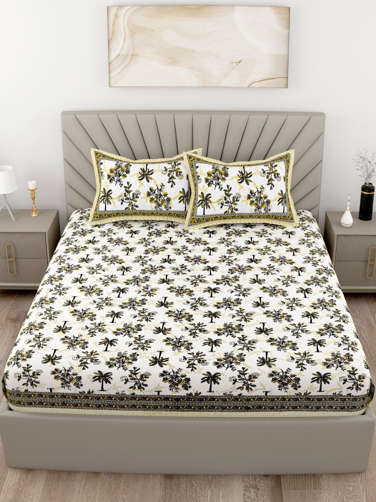 Looking Pure Cotton Super King Size Bedsheets