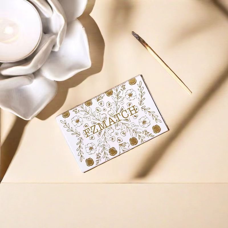 Bulk long sticks of wholesale prices and colors for candle hotel matches matchsticks with luxury scent matches
