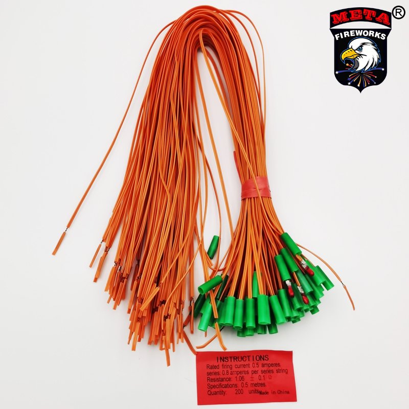 2023 hot China firework simulator codes igniters 1M 2M 3M 5M Wireless igniter Electric match Electric fuse Fireworks ignitor