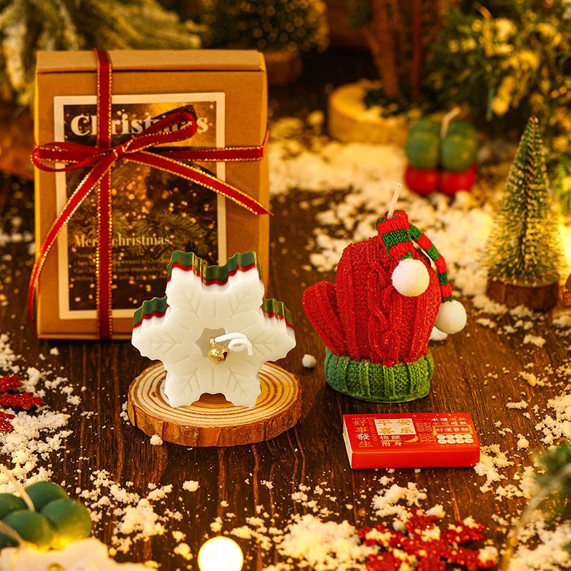 Hot Sales Wholesale Christmas Gift Set Candle Natural Soy Wax Scented Candles