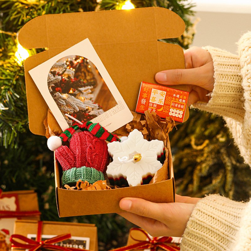 Hot Sales Wholesale Christmas Gift Set Candle Natural Soy Wax Scented Candles